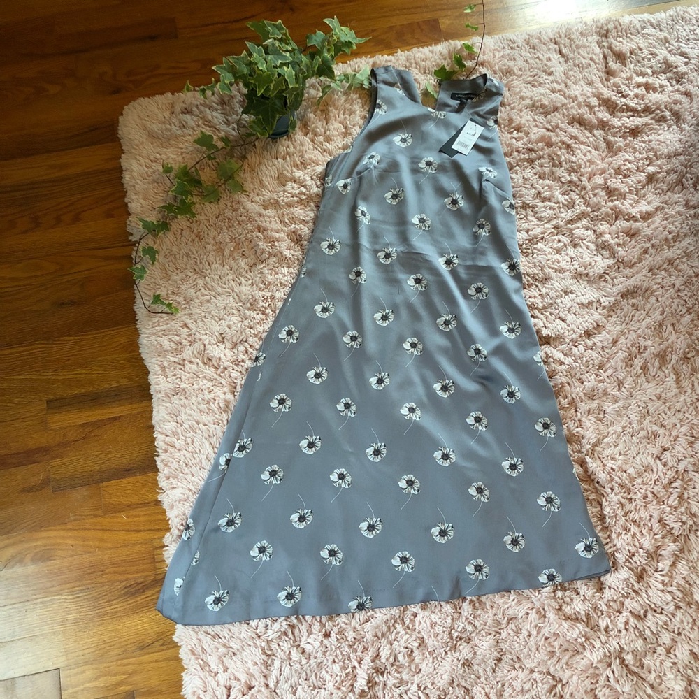 NWT Asymmetrical Floral Banana Republic Dress